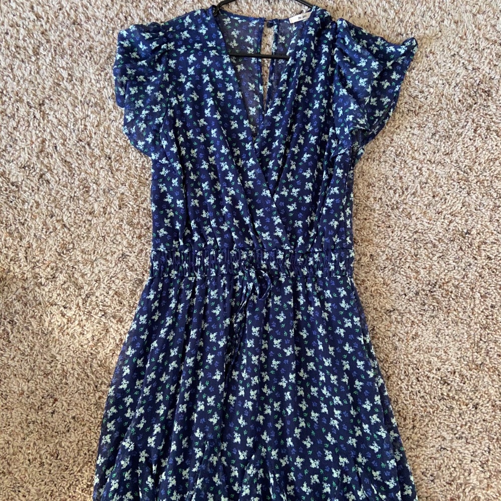 Blue dress